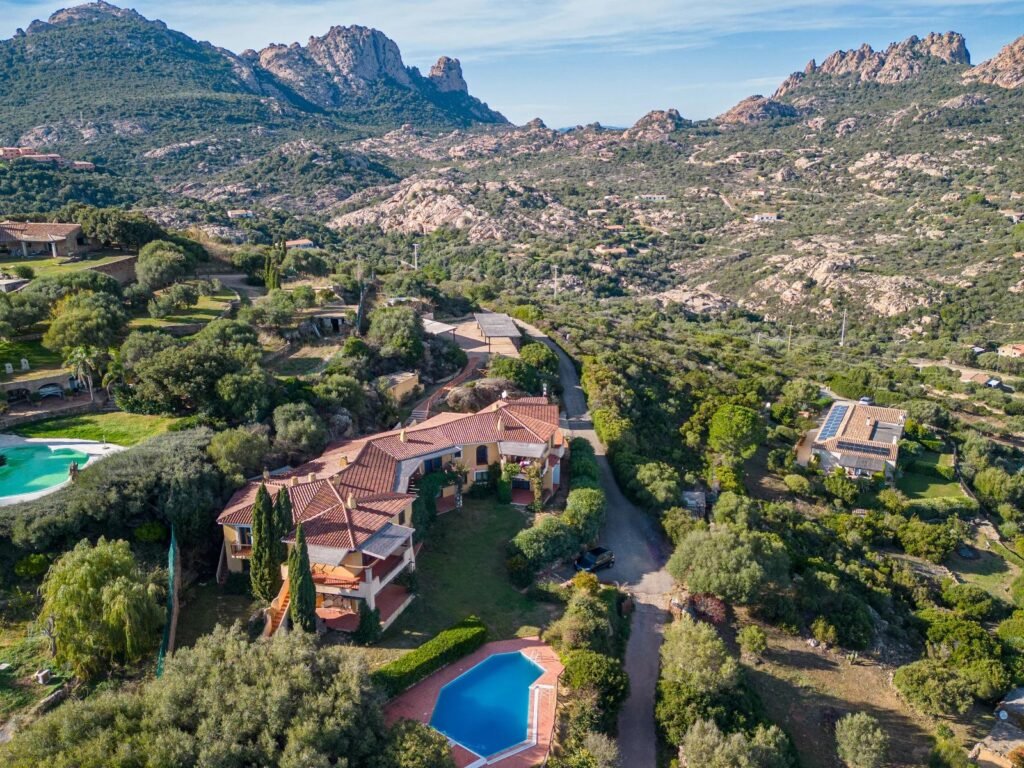 Wohnungen in San Pantaleo mit weitem Blick auf das Meer image 4