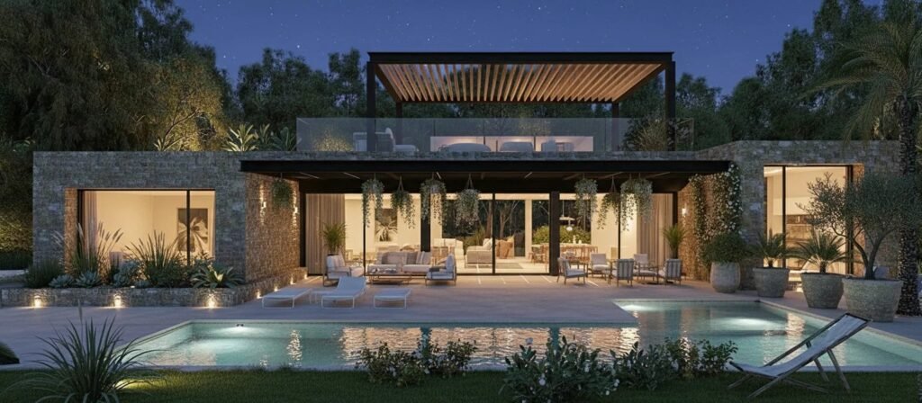 Modern Villa Project with timeless charm and sea view over t...