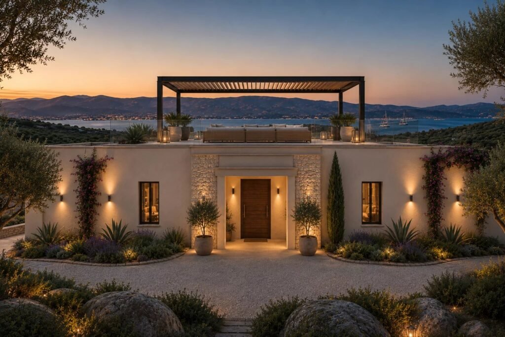 MODERN VILLA PROJECT WITH TIMELESS CHARM AND SEA VIEW OVER T...