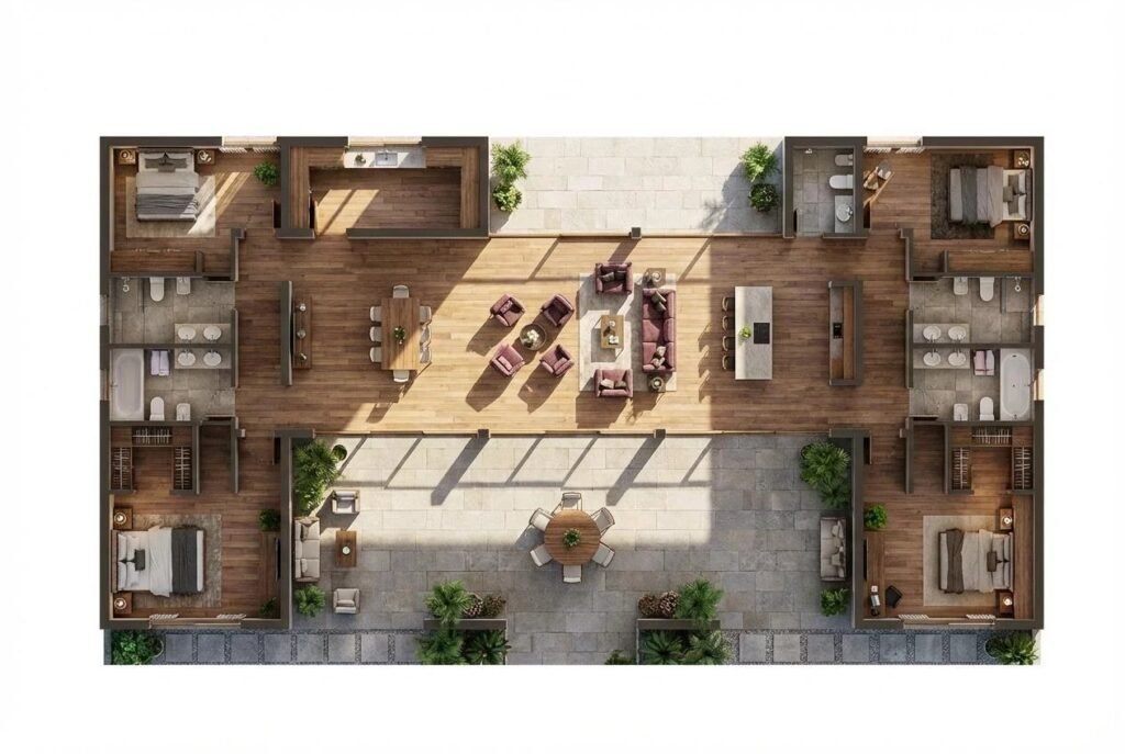 MODERN VILLA PROJECT WITH TIMELESS CHARM AND SEA VIEW OVER THE GULF OF CANNIGIONE – BAJA SARDINIA image 13