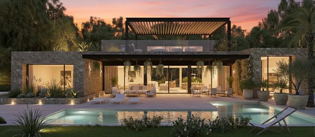 MODERN VILLA PROJECT WITH TIMELESS CHARM AND SEA VIEW OVER THE GULF OF CANNIGIONE – BAJA SARDINIA image 2