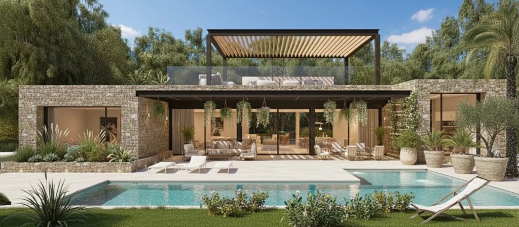 MODERN VILLA PROJECT WITH TIMELESS CHARM AND SEA VIEW OVER THE GULF OF CANNIGIONE – BAJA SARDINIA image 3