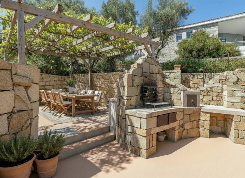 VILLA DI LUSSO ESCLUSIVA IN POSIZIONE RISERVATA CON VISTA PANORAMICA SU PEVERO GOLF E CALA DI VOLPE image 5