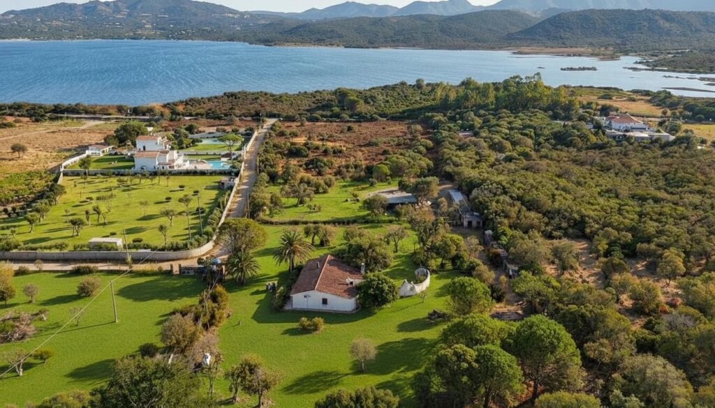 Located in a privileged position in Cugnana, only 220 meters from the sea, this remarkable estate offers outstanding development potential. image 2