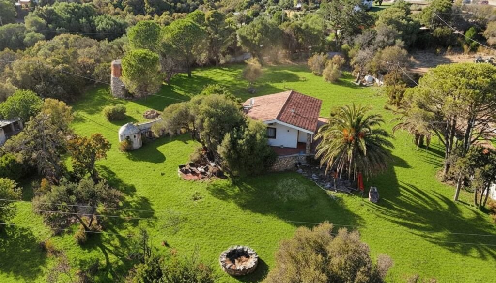 Located in a privileged position in Cugnana, only 220 meters from the sea, this remarkable estate offers outstanding development potential. image 3