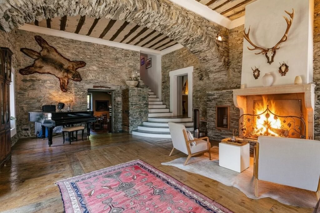 A PANORAMIC ALPINE RETREAT – EXCLUSIVE VILLA WITH POOL AND VINEYARDS IN VALTELLINA image 12