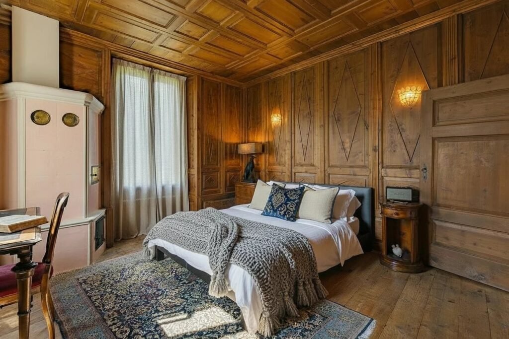 A PANORAMIC ALPINE RETREAT – EXCLUSIVE VILLA WITH POOL AND VINEYARDS IN VALTELLINA image 19