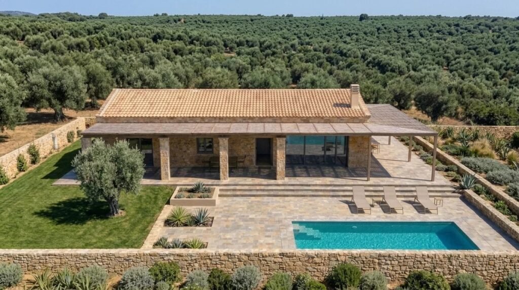 BUILDING PLOT WITH APPROVED PROJECT FOR VILLA WITH POOL AND SEA VIEW image 6