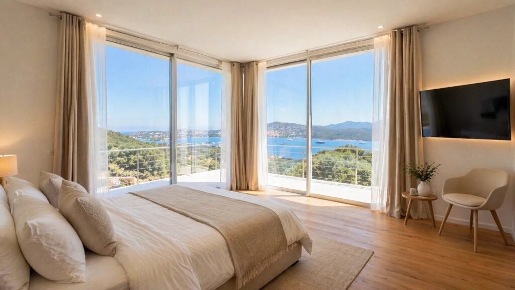 EXCLUSIVE PANORAMIC VILLA WITH SEA VIEW OVER THE GULF OF CUGNANA image 15
