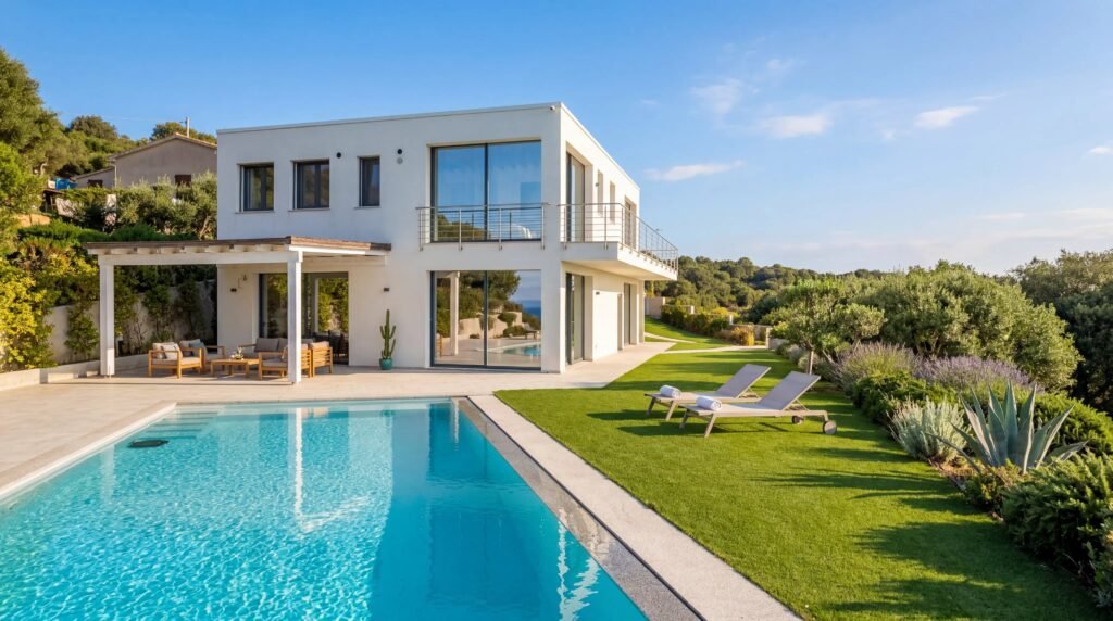 EXCLUSIVE PANORAMIC VILLA WITH SEA VIEW OVER THE GULF OF CUGNANA image 4