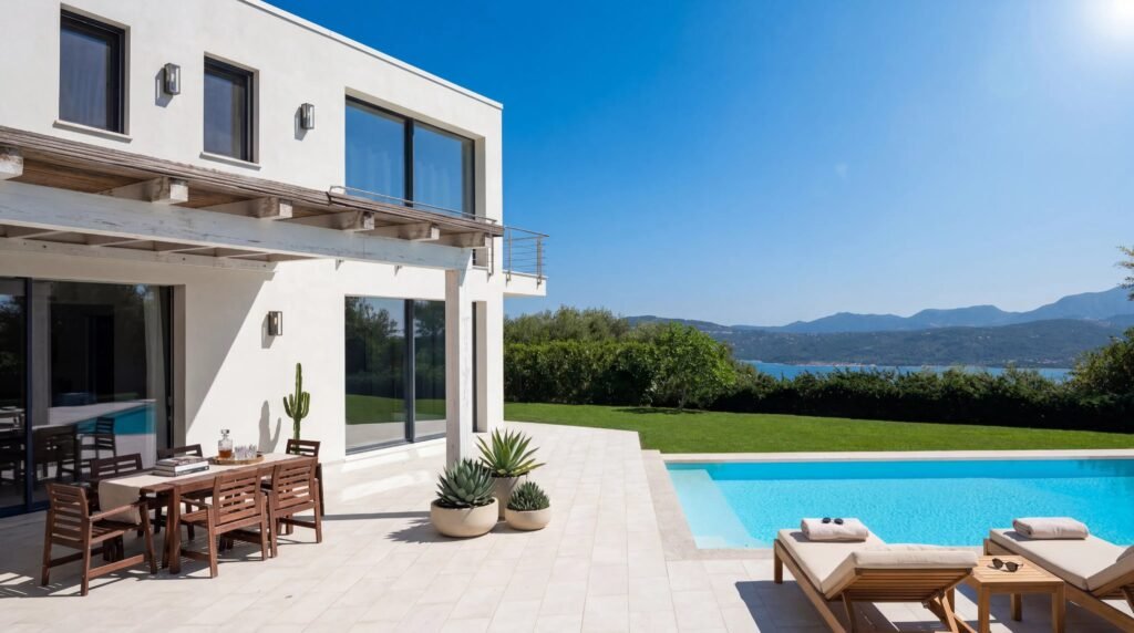 EXCLUSIVE PANORAMIC VILLA WITH SEA VIEW OVER THE GULF OF CUGNANA image 5